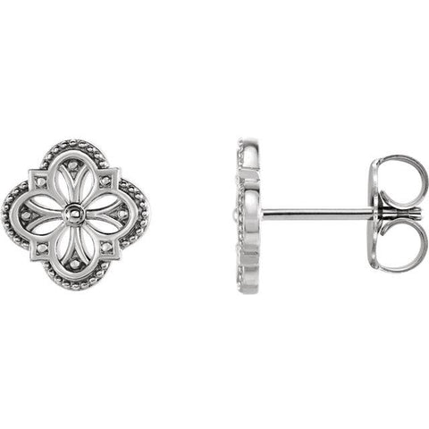 Vintage-Inspired Clover Earrings - Moijey Fine Jewelry and Diamonds