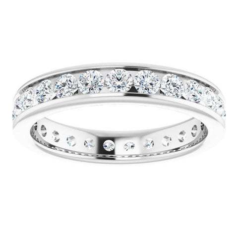2.5 mm Round Eternity Ring - Moijey Fine Jewelry and Diamonds