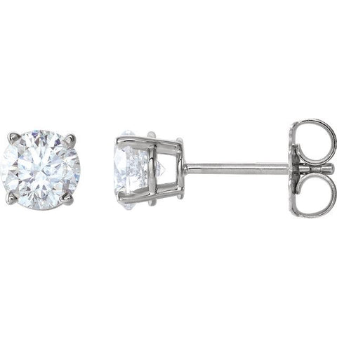 Half-Carat Diamond Stud Earrings - Moijey Fine Jewelry and Diamonds