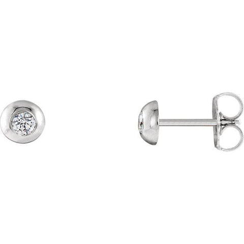 Domed Stud Earrings - Moijey Fine Jewelry and Diamonds