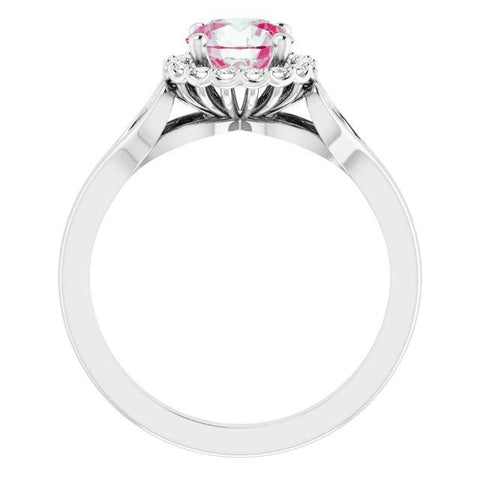 Hearts & Halos Engagement Ring - Moijey Fine Jewelry and Diamonds