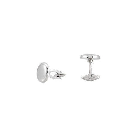 15.9mm Men's Round Shaped Cuff Links - Moijey Fine Jewelry and Diamonds