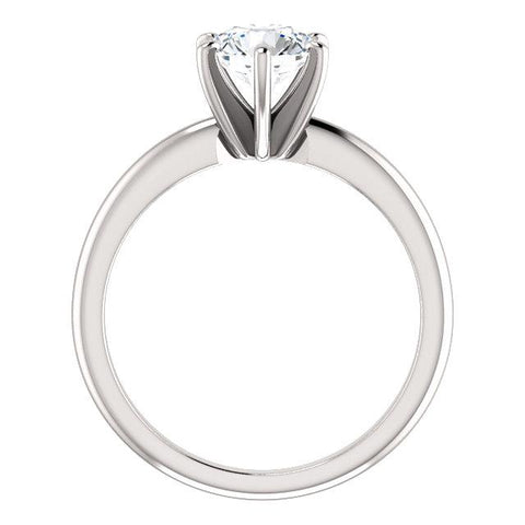 Timeless Round Solitaire Engagement Ring Setting - Moijey Fine Jewelry and Diamonds