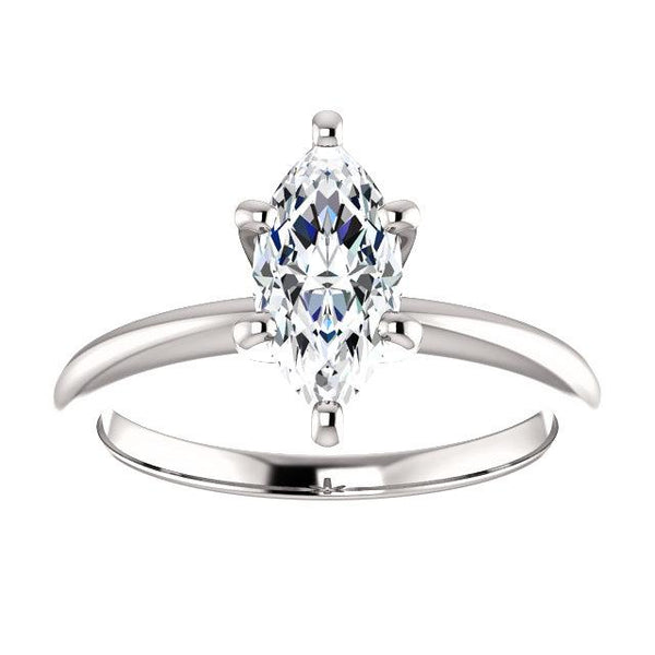 Solitaire Marquise Engagement Ring Setting (10x5mm)