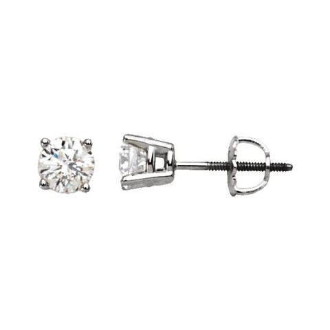 1/2 CTW Diamond Stud Earrings - Moijey Fine Jewelry and Diamonds