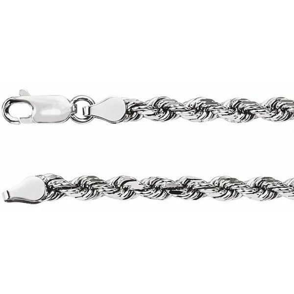 20-Inch Diamond Cut Rope Chain - Moijey Fine Jewelry and Diamonds