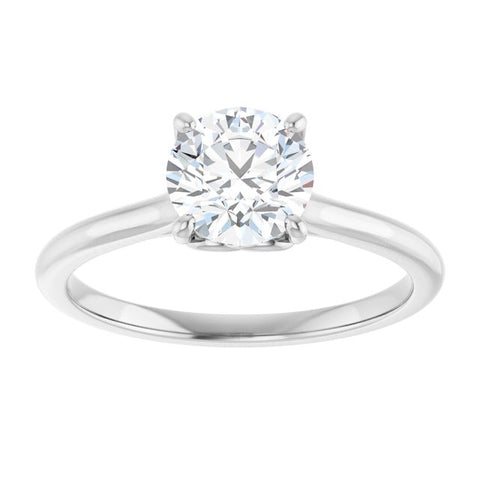 Sweetheart Round Solitaire Engagement Ring - Moijey Fine Jewelry and Diamonds