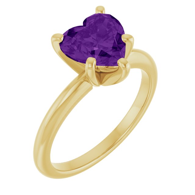 "The Heart of JJ" Amethyst Ring