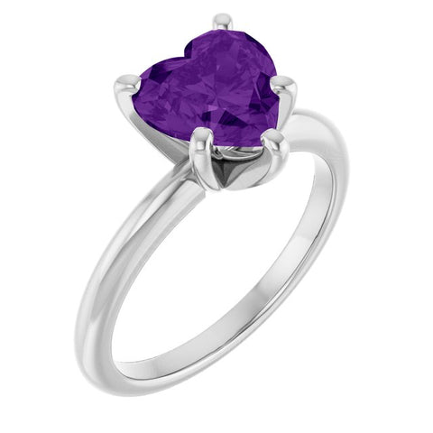 "The Heart of JJ" Amethyst Ring