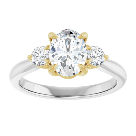 Pave Twist Style Engagement Ring - Moijey Fine Jewelry and Diamonds