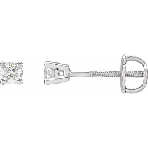 1/4 CTW Diamond Stud Earrings - Moijey Fine Jewelry and Diamonds