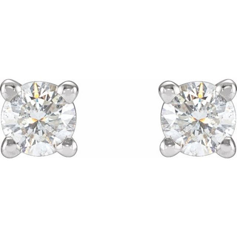 1/4 CTW Diamond Stud Earrings - Moijey Fine Jewelry and Diamonds