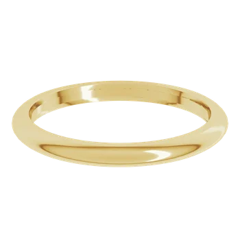 14k Yellow Gold 1.75 mm Wedding Band