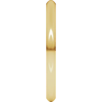14k Yellow Gold 1.75 mm Wedding Band