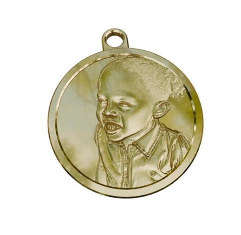 Custom Pendant "LENA"