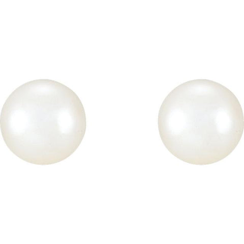 Sterling Silver Freshwater Cultured Pearl Earrings - Moijey Fine Jewelry and Diamonds