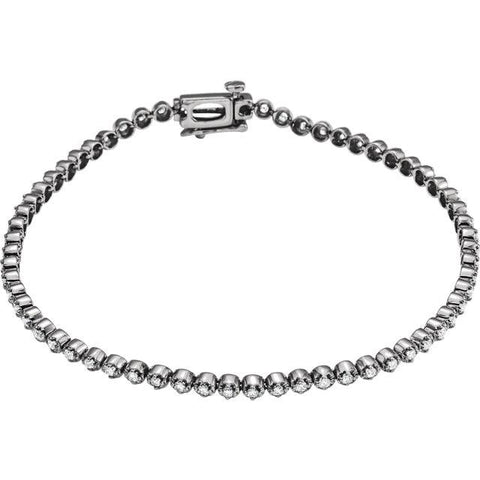 1 CTW Diamond Line Bracelet - Moijey Fine Jewelry and Diamonds