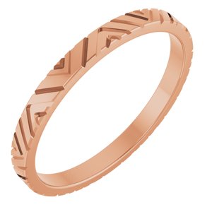 Art Deco Patterned Band