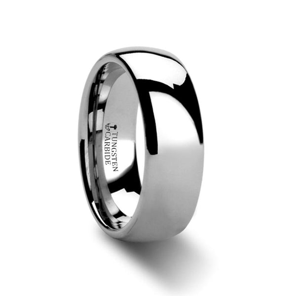 Domed Tungsten Carbide Ring