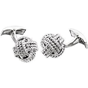 Rope Knot Cuff Links - Moijey Fine Jewelry and Diamonds