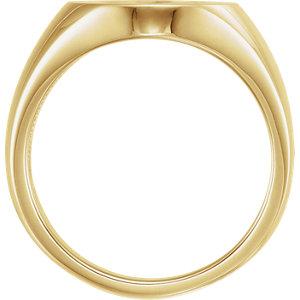 Men's Fleur-de-lis Signet Ring - Moijey Fine Jewelry and Diamonds