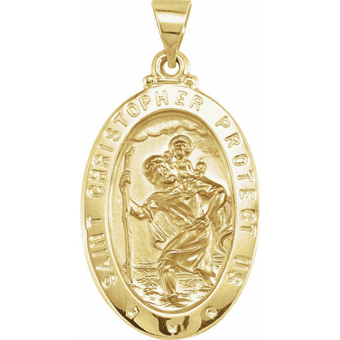 24 K. Gold Plated Medal - Moijey Fine Jewelry and Diamonds