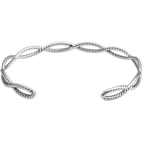 Rope Cuff Bracelet - Moijey Fine Jewelry and Diamonds
