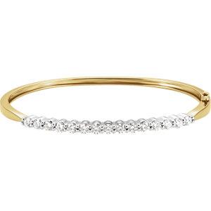 Diamond Bangle Bracelet - Moijey Fine Jewelry and Diamonds