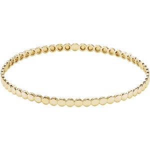 14K Yellow Bangle Bracelet - Moijey Fine Jewelry and Diamonds
