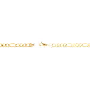14K Yellow 6.5mm Figaro 20" Chain - Moijey Fine Jewelry and Diamonds