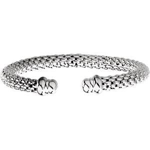Sterling Silver Raspberry Cuff 7.5" Bracelet - Moijey Fine Jewelry and Diamonds