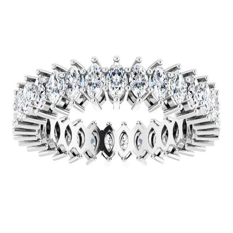 4x2 mm Marquise eternity Band - Moijey Fine Jewelry and Diamonds