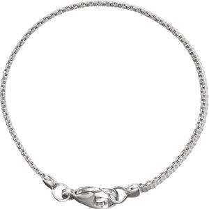 Sterling Silver Solid Flat Mesh 7" Bracelet - Moijey Fine Jewelry and Diamonds
