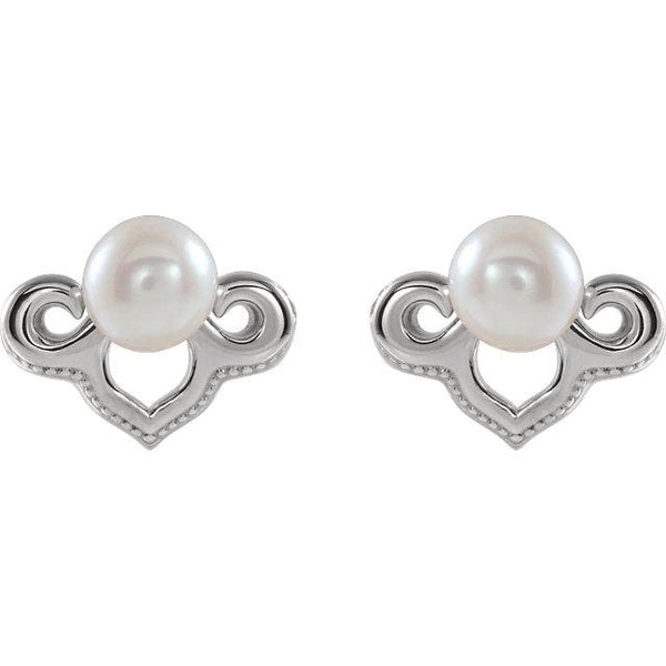 Freshwater Cultured Pearl Drop Earrings - Moijey Fine Jewelry and Diamonds