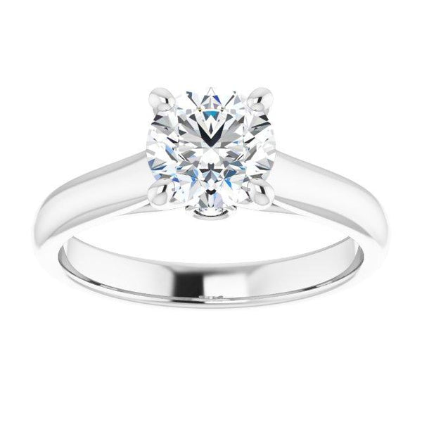 .04 CTW Diamond Semi-set Engagement Ring Setting - Moijey Fine Jewelry and Diamonds