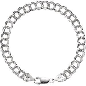 Sterling Silver Charm 8" Bracelet - Moijey Fine Jewelry and Diamonds