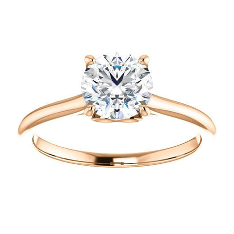 Sweetheart Round Solitaire Engagement Ring - Moijey Fine Jewelry and Diamonds