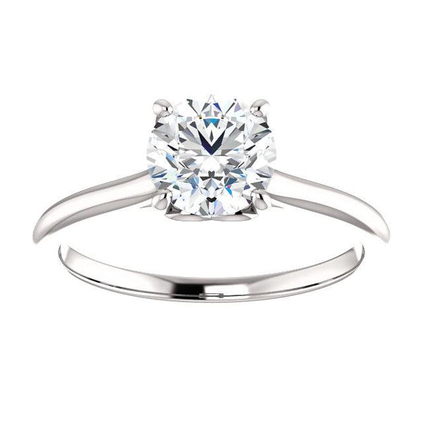 Sweetheart Round Solitaire Engagement Ring - Moijey Fine Jewelry and Diamonds