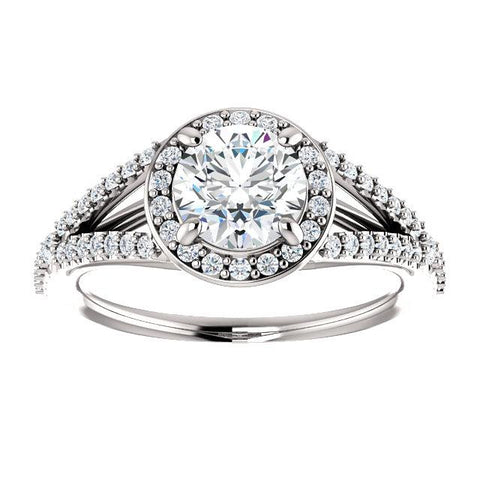 Round 1/3 CTW Diamond Semi-Set Engagement Ring - Moijey Fine Jewelry and Diamonds