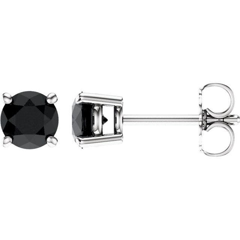 Black Diamond Stud Earrings - Moijey Fine Jewelry and Diamonds