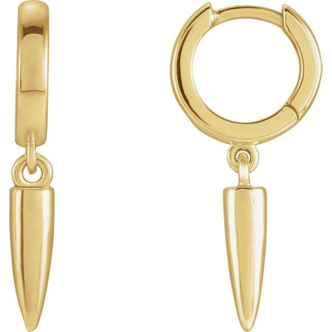 Hinged Hoop Dangle Earrings - Moijey Fine Jewelry and Diamonds