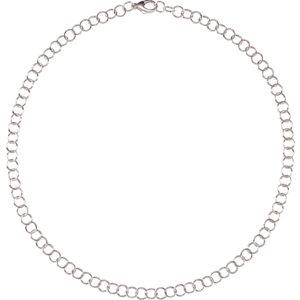 Sterling Silver 6.25mm Link 20" Chain - Moijey Fine Jewelry and Diamonds