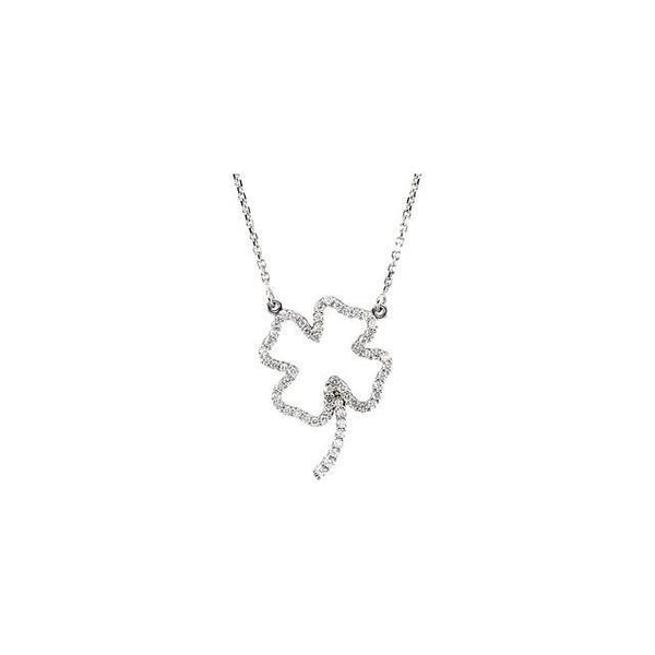 Diamond Clover Necklace - Moijey Fine Jewelry and Diamonds