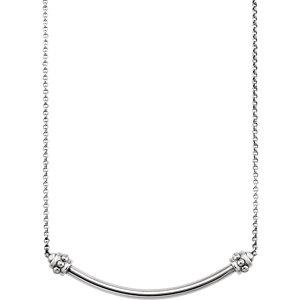 Sterling Silver Designer 16" Necklace - Moijey Fine Jewelry and Diamonds