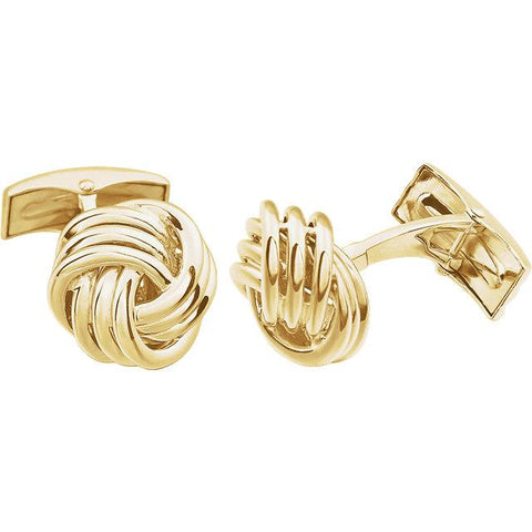 Knot Cuff Links - Moijey Fine Jewelry and Diamonds