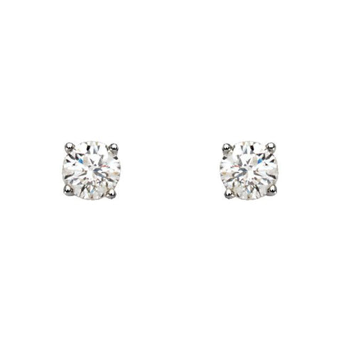 1 CTW Diamond Stud Earrings - Moijey Fine Jewelry and Diamonds
