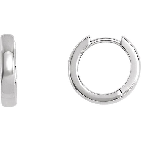 14 mm Hinged Hoop Earrings - Moijey Fine Jewelry and Diamonds